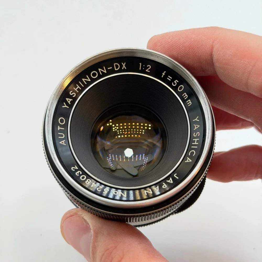 Yashica Auto Yashinon-DX 50mm f2 M42 Screw Mount Prime Lens Japan 5248032
